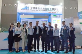 美聯(lián)清洗攜手MS Schippers集團亮相2023西安李曼養豬大會(huì )